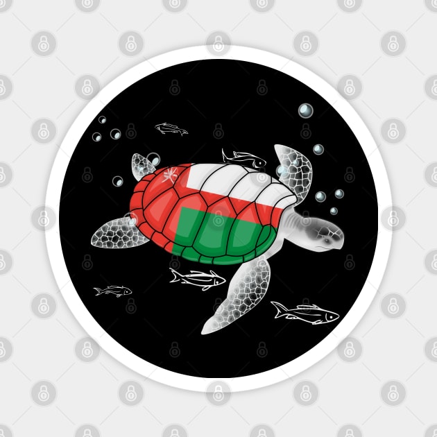 Oman Turtle Magnet by Fusti